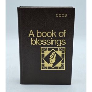 CCCP A Book of Blessings Hardcover Gold Embossed Religious Prayer Book
